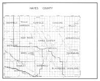 Hayes County, Nebraska State Atlas 1940c